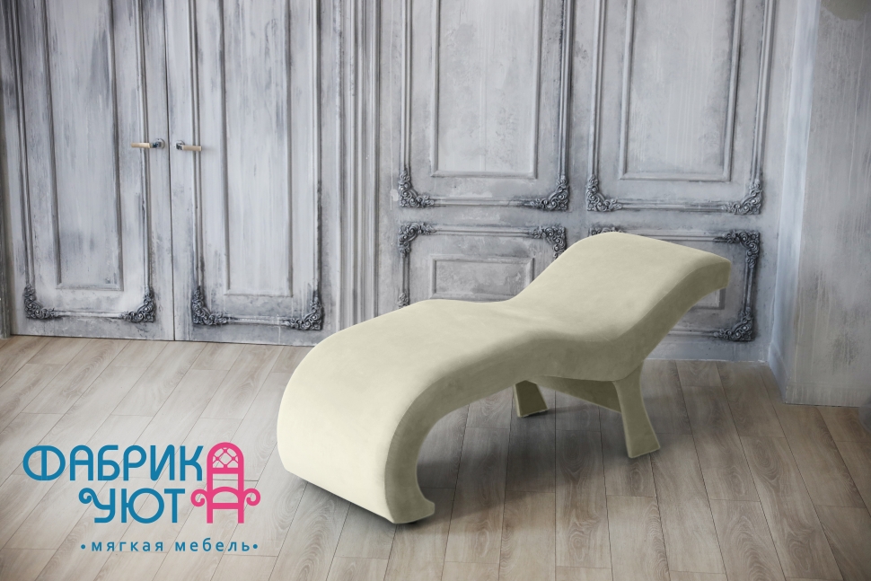 Анатомическая кушетка без стяжки Земфира 190 см. цвет Слоновая Кость 02 для наращивания ресниц, бровистов, косметологов, Спа и других направлений 1
