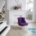 Кресло Луиза цвет Светло-Фиолетовый 26