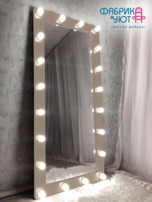 Зеркало напольное с подсветкой Хлоя 180 х 80 см. цвет Лайт Браун 06
