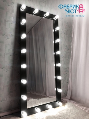 Зеркало напольное с подсветкой Хлоя 180 х 80 см. цвет Шоколад 15