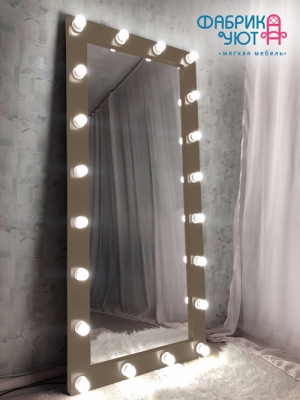 Зеркало напольное с подсветкой Хлоя 180 х 80 см. цвет Браун 17