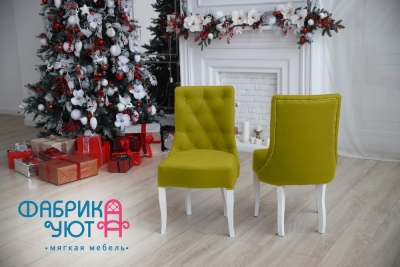 Стул Анжелика Цвет Оливковый 21